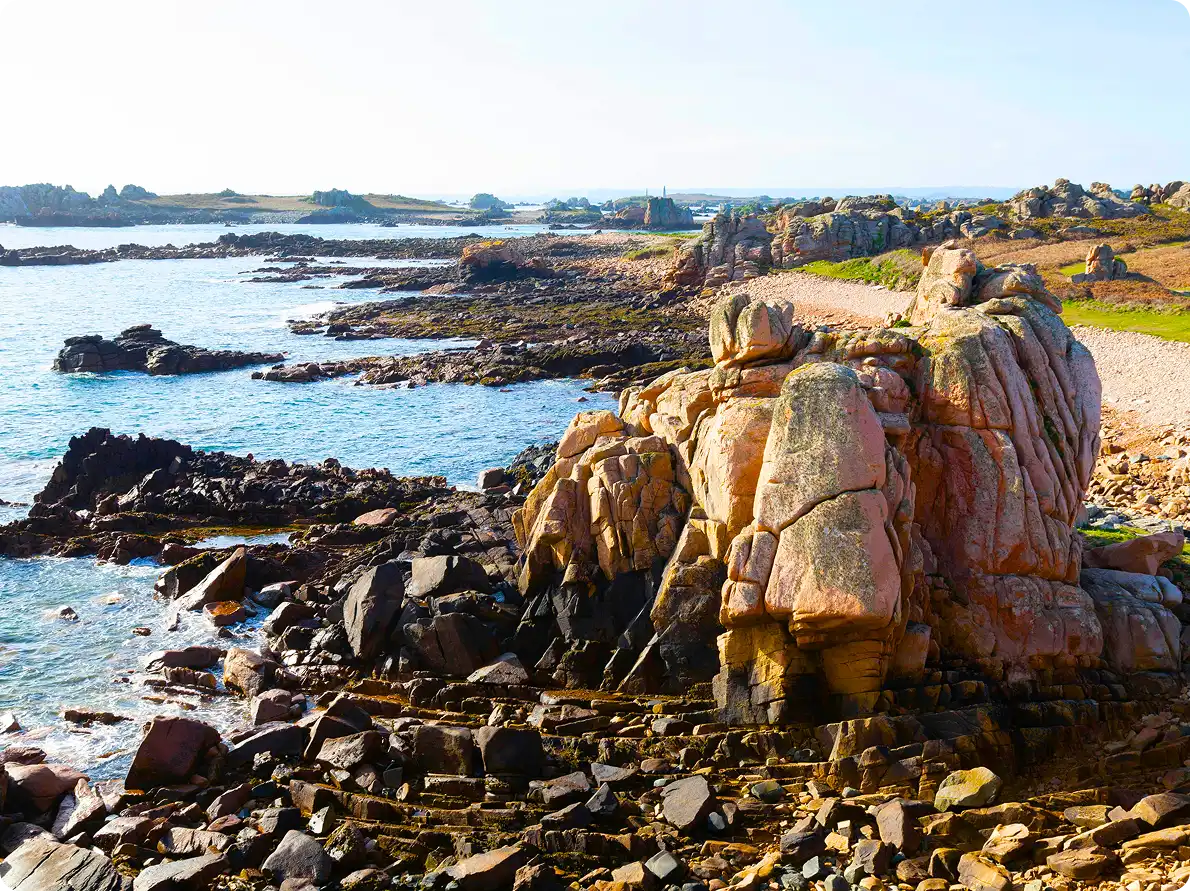 photo ile de bréhat près nos gîtes à Plouha 