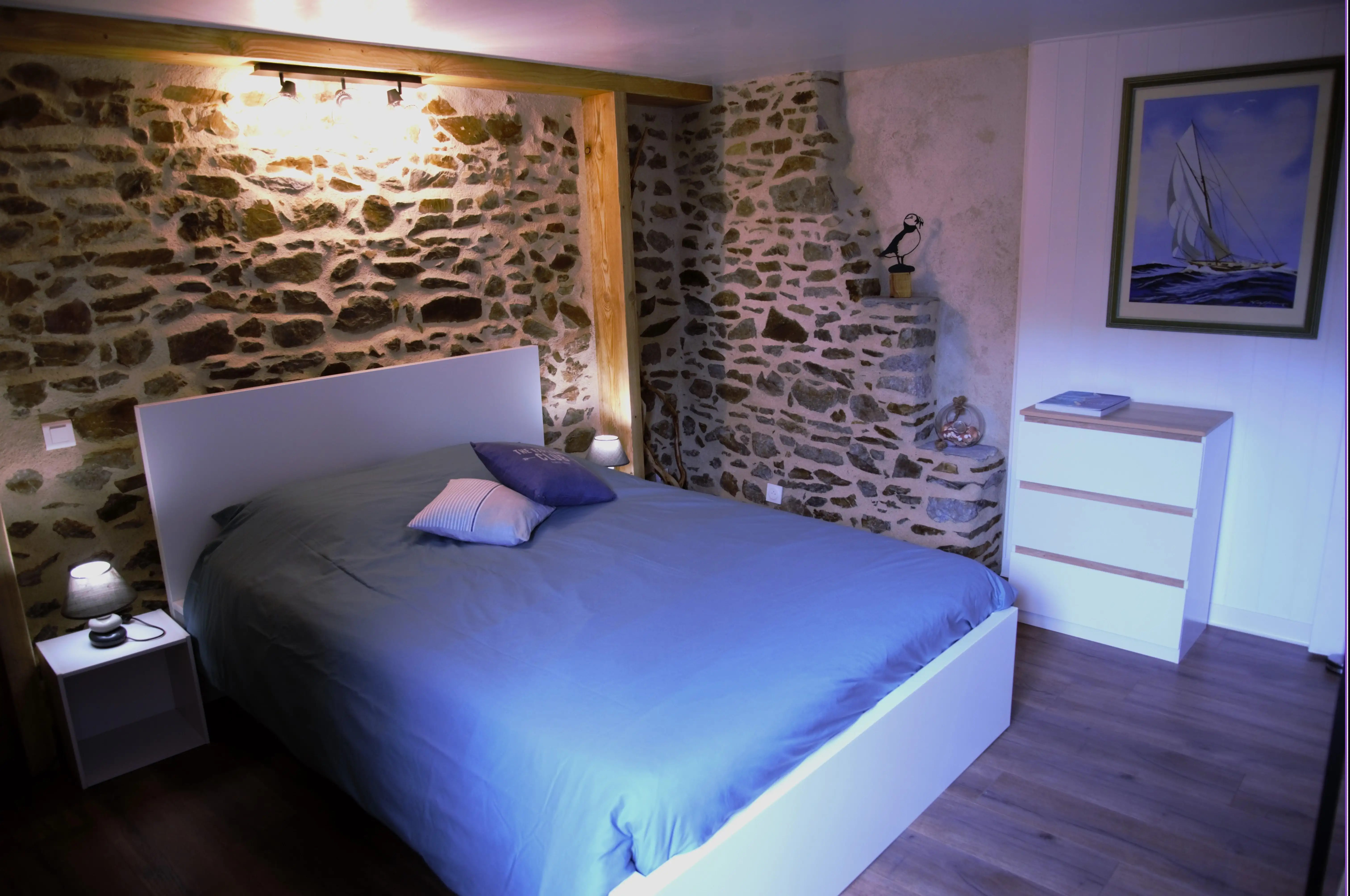 image chambre gîtes en location à Plouha