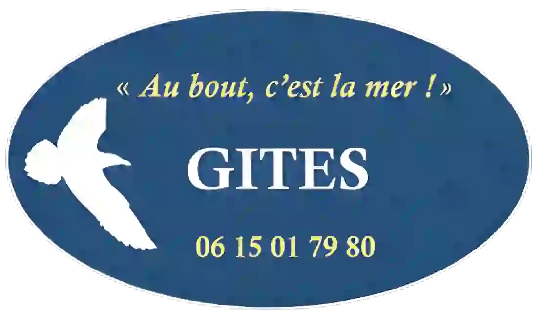 Logo des Gîtes 'Au bout, c'est la mer !'